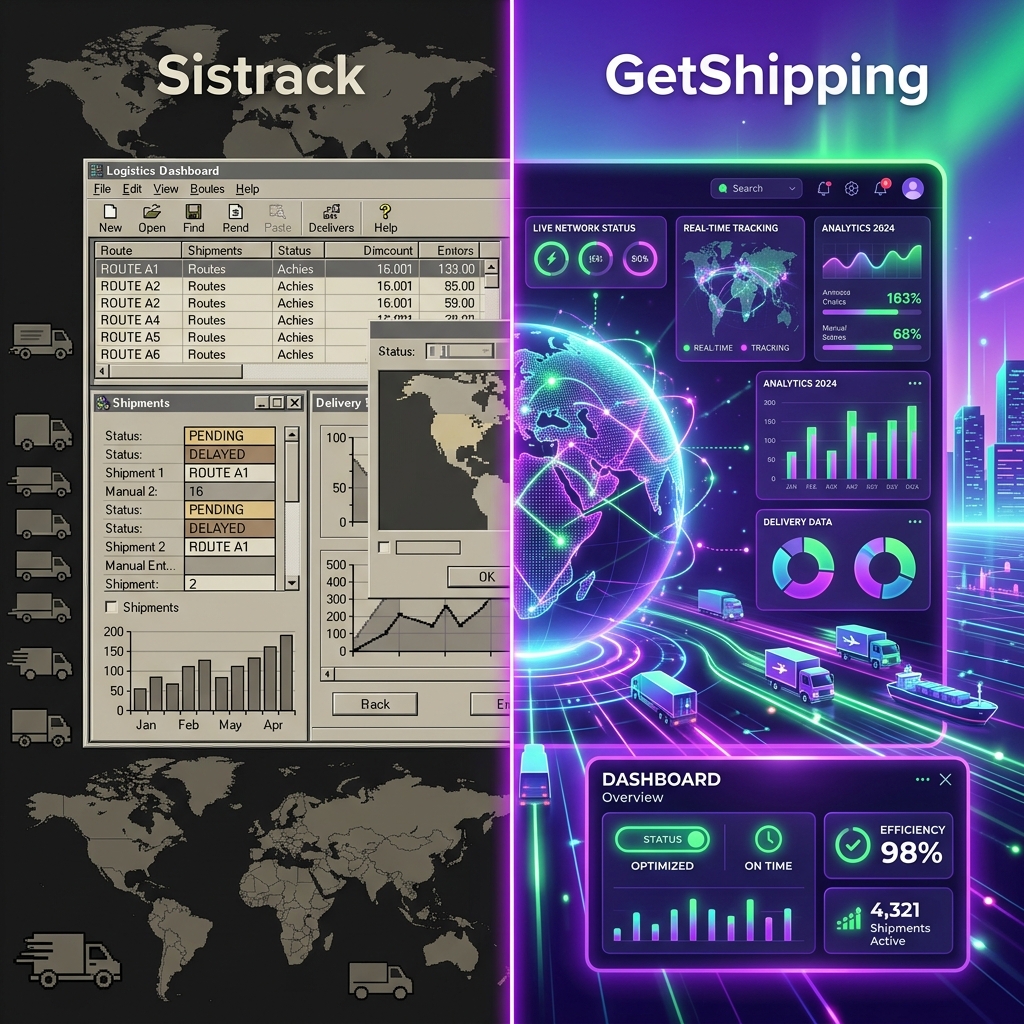 Sistrack vs GetShipping: ¿Cuál es el mejor software de logística en 2026?